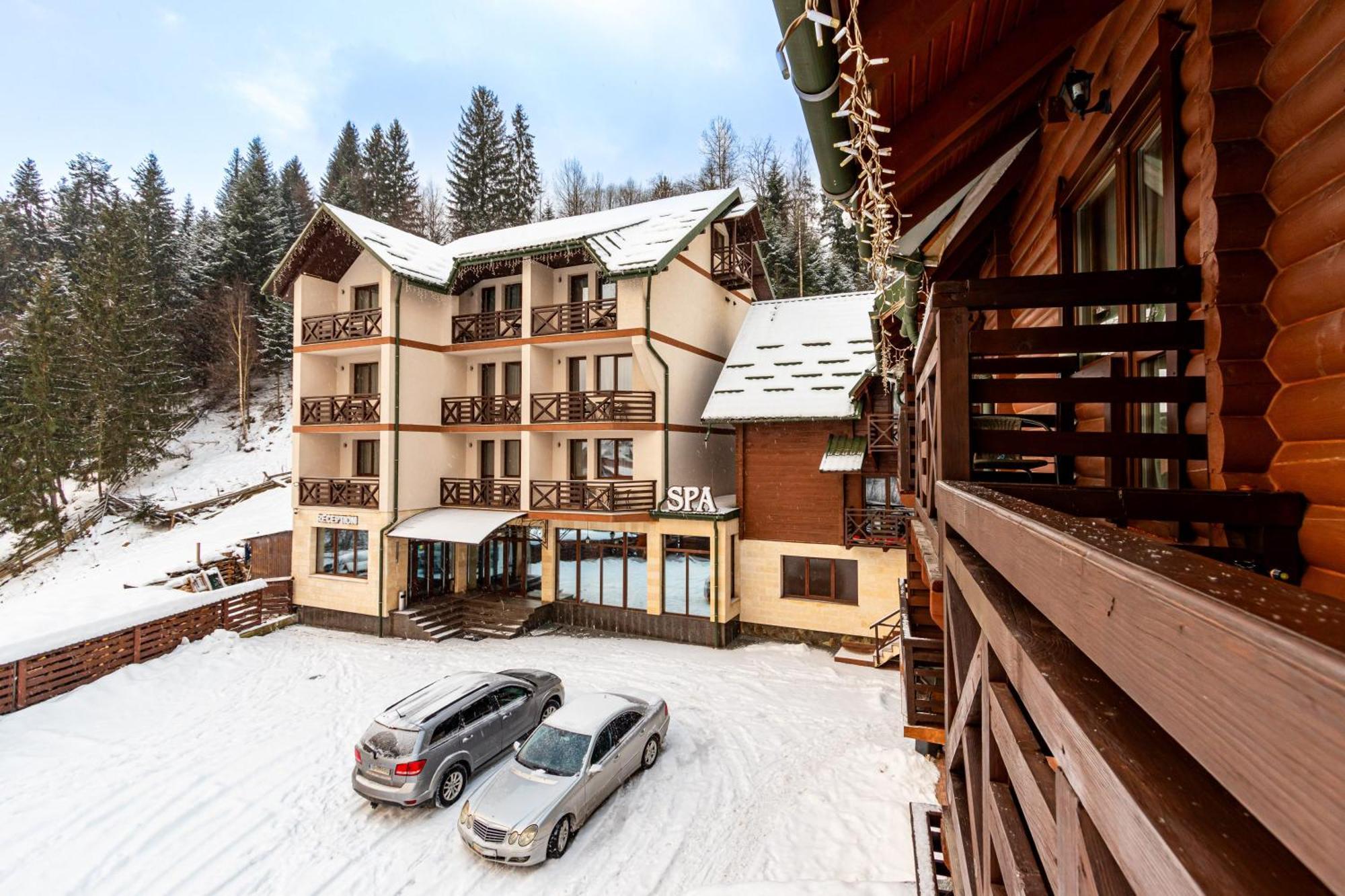 Hotel La Кrechunu Bukovel Exterior foto