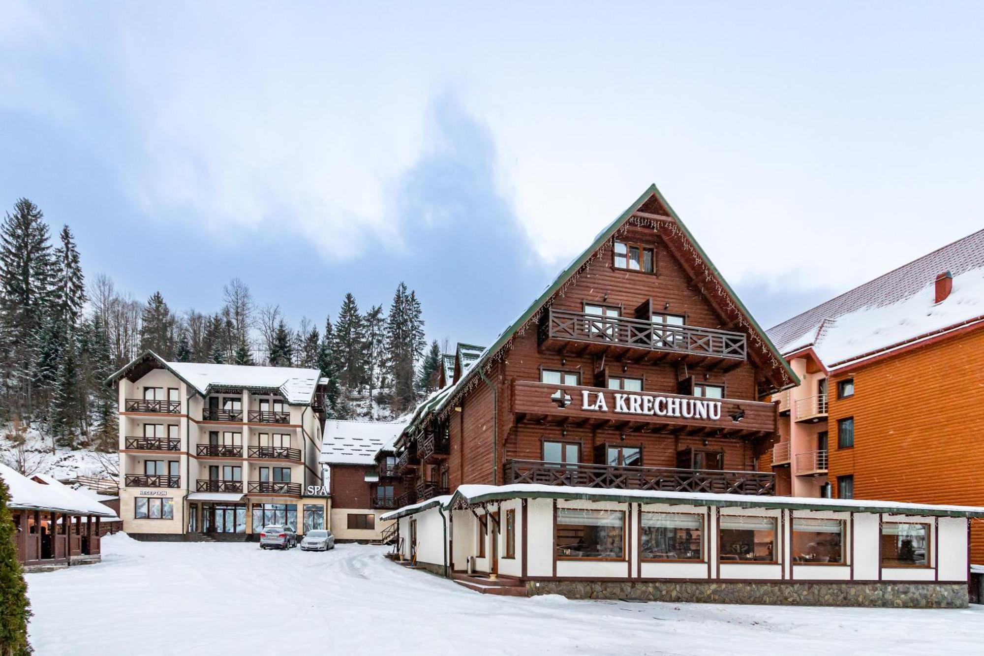 Hotel La Кrechunu Bukovel Exterior foto