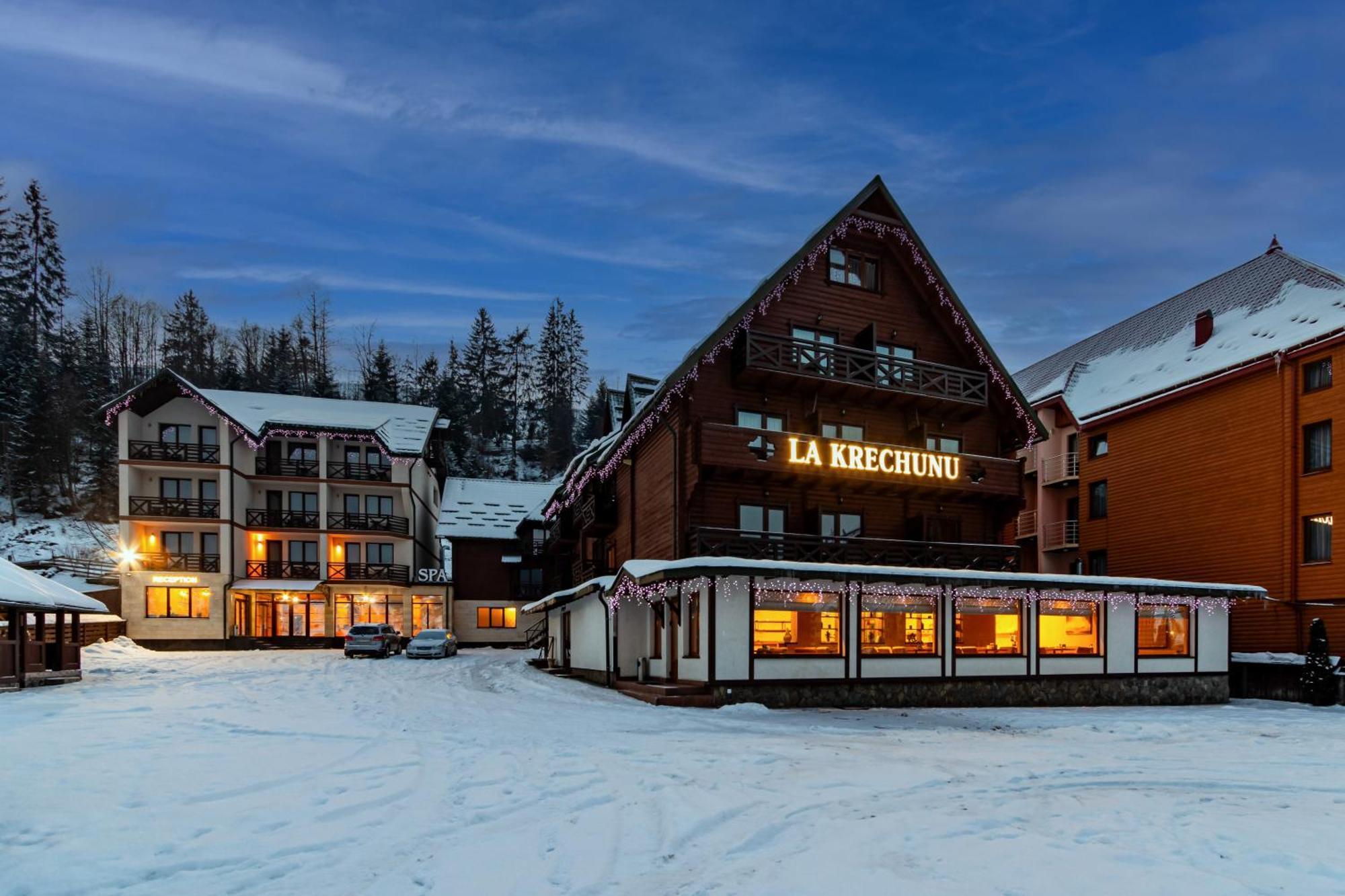 Hotel La Кrechunu Bukovel Exterior foto