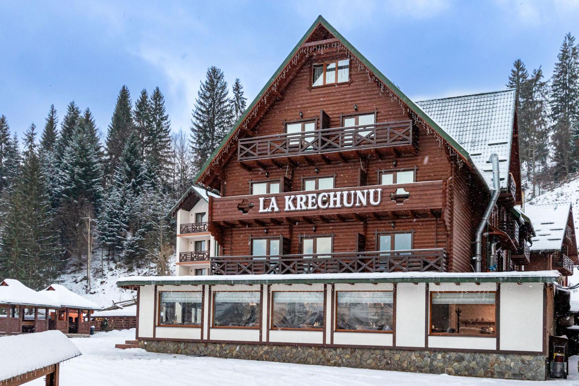 Hotel La Кrechunu Bukovel Exterior foto