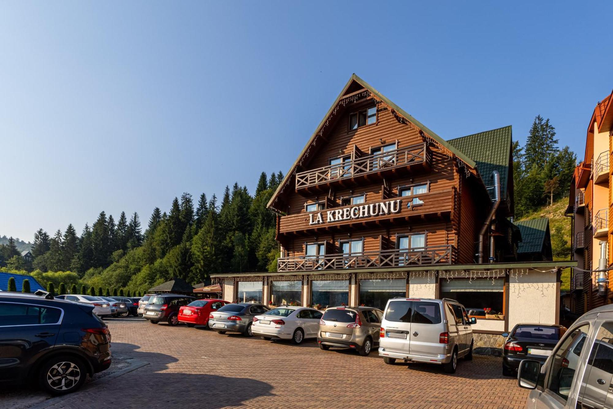 Hotel La Кrechunu Bukovel Exterior foto