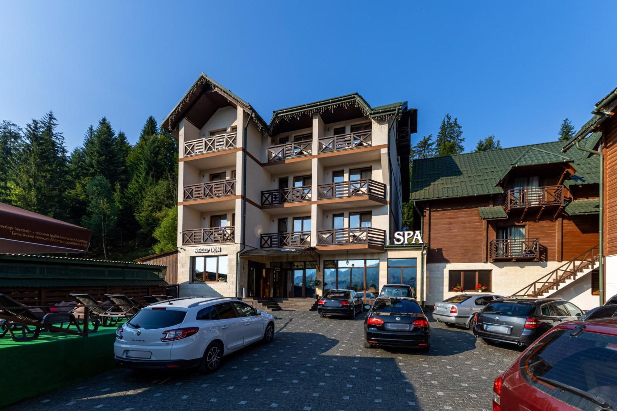 Hotel La Кrechunu Bukovel Exterior foto